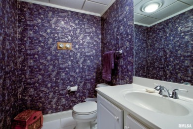 This custom built all brick home situated on the signature fifth on WeaverRidge Golf Club in Illinois - for sale on GolfHomes.com, golf home, golf lot