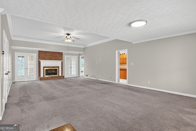 Welcome to this expansive four-sided brick ranch home situated on Lake Spivey Golf Club in Georgia - for sale on GolfHomes.com, golf home, golf lot