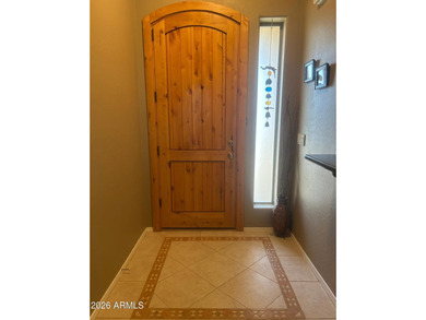 This custom home by Roark Construction is a 3 Bedroom, 2 Bath on Coyote Lakes Golf Club in Arizona - for sale on GolfHomes.com, golf home, golf lot