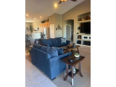 This custom home by Roark Construction is a 3 Bedroom, 2 Bath on Coyote Lakes Golf Club in Arizona - for sale on GolfHomes.com, golf home, golf lot