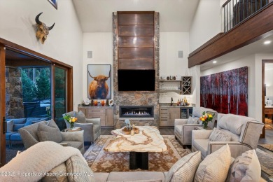 The ultimate setting for this gracious ''modern lodge'' style on River Valley Ranch Golf Club in Colorado - for sale on GolfHomes.com, golf home, golf lot