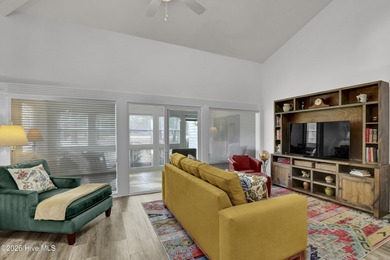 This FULLY-FURNISHED END-UNIT feels more like a ranch-style on Belvedere Country Club in North Carolina - for sale on GolfHomes.com, golf home, golf lot