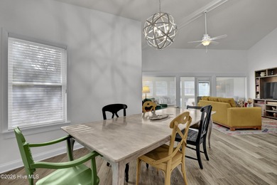 This FULLY-FURNISHED END-UNIT feels more like a ranch-style on Belvedere Country Club in North Carolina - for sale on GolfHomes.com, golf home, golf lot