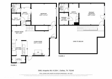 Updated condo with stunning golf course views! Step out onto on Prestonwood Country Club - Dallas County in Texas - for sale on GolfHomes.com, golf home, golf lot