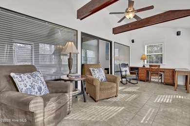 This FULLY-FURNISHED END-UNIT feels more like a ranch-style on Belvedere Country Club in North Carolina - for sale on GolfHomes.com, golf home, golf lot