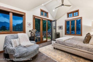 The ultimate setting for this gracious ''modern lodge'' style on River Valley Ranch Golf Club in Colorado - for sale on GolfHomes.com, golf home, golf lot