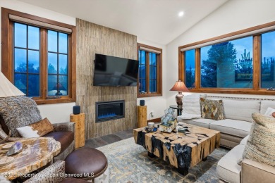 The ultimate setting for this gracious ''modern lodge'' style on River Valley Ranch Golf Club in Colorado - for sale on GolfHomes.com, golf home, golf lot