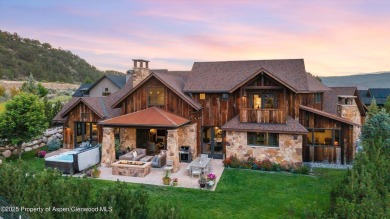 The ultimate setting for this gracious ''modern lodge'' style on River Valley Ranch Golf Club in Colorado - for sale on GolfHomes.com, golf home, golf lot