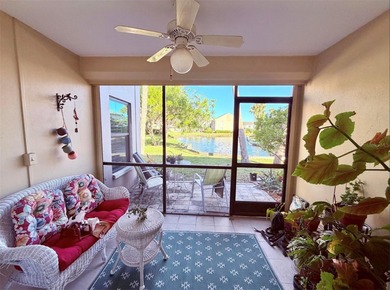 Charming and quiet 2-bedroom, 2-bath condo overlooking lush on Feather Sound Country Club in Florida - for sale on GolfHomes.com, golf home, golf lot