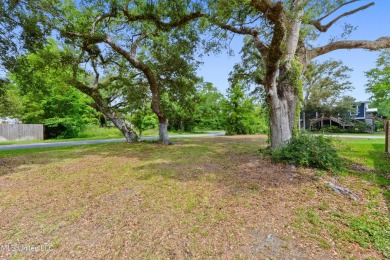 Corner lot adorned with magnificent live oaks, nestled in the on The Bridges Golf Club At Hollywood Casino in Mississippi - for sale on GolfHomes.com, golf home, golf lot