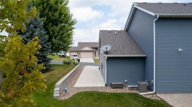 Discover elegance and comfort in this newer 2-story patio home on Zumbrota Golf Club in Minnesota - for sale on GolfHomes.com, golf home, golf lot