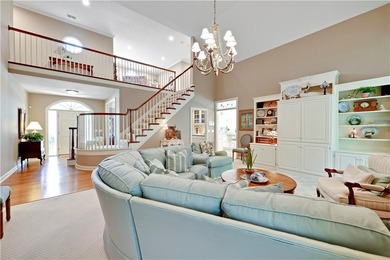 Nestled on a Charming Wooded Cul-de-sac, this Stunning 1.5-story on Shadow Glen Golf Club in Kansas - for sale on GolfHomes.com, golf home, golf lot