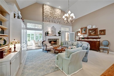 Nestled on a Charming Wooded Cul-de-sac, this Stunning 1.5-story on Shadow Glen Golf Club in Kansas - for sale on GolfHomes.com, golf home, golf lot