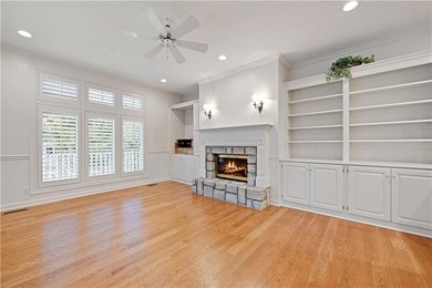 Nestled on a Charming Wooded Cul-de-sac, this Stunning 1.5-story on Shadow Glen Golf Club in Kansas - for sale on GolfHomes.com, golf home, golf lot