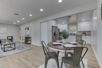 Absolutely GORGEOUS remodeled Portsmouth home w/ an open floor on Elizabeth Manor Golf and Country Club in Virginia - for sale on GolfHomes.com, golf home, golf lot