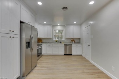 Absolutely GORGEOUS remodeled Portsmouth home w/ an open floor on Elizabeth Manor Golf and Country Club in Virginia - for sale on GolfHomes.com, golf home, golf lot