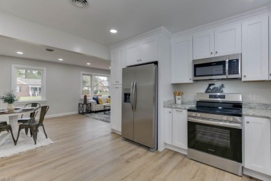 Absolutely GORGEOUS remodeled Portsmouth home w/ an open floor on Elizabeth Manor Golf and Country Club in Virginia - for sale on GolfHomes.com, golf home, golf lot