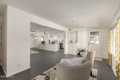 MUST SEE BACKYARD OASIS! This STUNNING mid century home has all on Arizona Golf Resort and Conference Center in Arizona - for sale on GolfHomes.com, golf home, golf lot