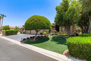 Beautiful Single Story Marbella model located off the 6th green on Sun Lakes Country Club in Arizona - for sale on GolfHomes.com, golf home, golf lot