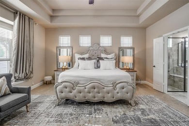 Gorgeous home with a stone & brick exterior and beautiful curb on Mansfield National Golf Club in Texas - for sale on GolfHomes.com, golf home, golf lot