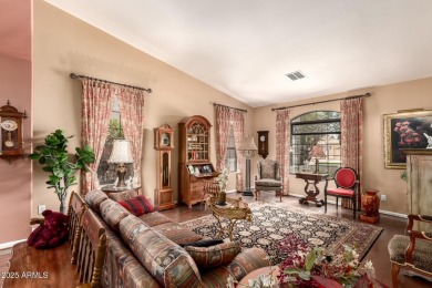 Beautiful Single Story Marbella model located off the 6th green on Sun Lakes Country Club in Arizona - for sale on GolfHomes.com, golf home, golf lot
