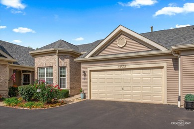 Welcome to this 2-bedroom, 2-bath ranch townhome in the on Carillon Lakes 3 Hole Course in Illinois - for sale on GolfHomes.com, golf home, golf lot