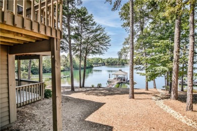 This view of the Blue Ridge Mountains and big, open water with on Keowee Key Golf and Country Club in South Carolina - for sale on GolfHomes.com, golf home, golf lot