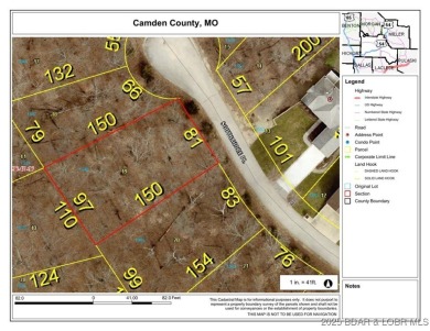 Prime Cul-de-Sac Lot in Prestigious Porto Cima! Build your dream on The Club At Porto Cima in Missouri - for sale on GolfHomes.com, golf home, golf lot