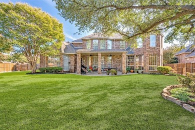 This charming Huntington-Sanders custom built home with private on Stonebridge Ranch Country Club in Texas - for sale on GolfHomes.com, golf home, golf lot