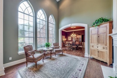 This charming Huntington-Sanders custom built home with private on Stonebridge Ranch Country Club in Texas - for sale on GolfHomes.com, golf home, golf lot