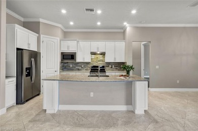 Gorgeous Golf Course View-Luxury and Serenity in One of Naples' on Calusa Pines Golf Club in Florida - for sale on GolfHomes.com, golf home, golf lot