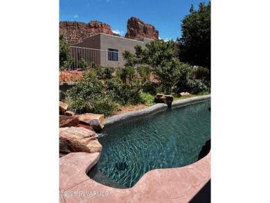 Wonderful location tucked away on a quiet cul-de-sac in a lovely on Oakcreek Country Club in Arizona - for sale on GolfHomes.com, golf home, golf lot
