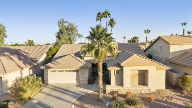 Perfectly situated on the fairway of the #6 hole of the Palms in on Oakwood Golf Club  in Arizona - for sale on GolfHomes.com, golf home, golf lot