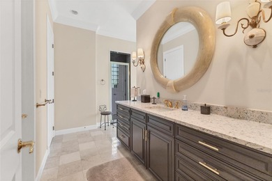 This beautiful custom designed home will captivate you from the on The Oaks Club in Florida - for sale on GolfHomes.com, golf home, golf lot