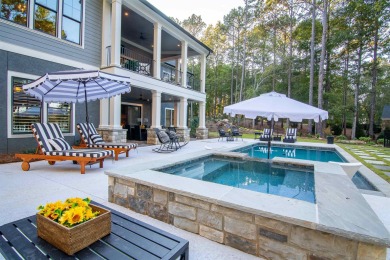 Exquisite Custom Home Overlooking Lake Oconee  Nestled on a 1 on Great Waters Course At Reynolds Plantation in Georgia - for sale on GolfHomes.com, golf home, golf lot