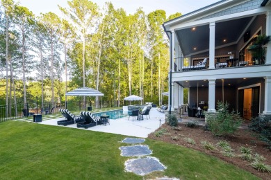 Exquisite Custom Home Overlooking Lake Oconee  Nestled on a 1 on Great Waters Course At Reynolds Plantation in Georgia - for sale on GolfHomes.com, golf home, golf lot