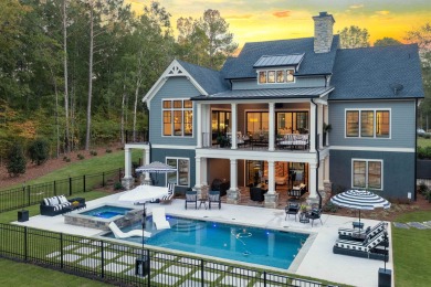 Exquisite Custom Home Overlooking Lake Oconee  Nestled on a 1 on Great Waters Course At Reynolds Plantation in Georgia - for sale on GolfHomes.com, golf home, golf lot