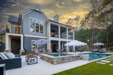 Exquisite Custom Home Overlooking Lake Oconee  Nestled on a 1 on Great Waters Course At Reynolds Plantation in Georgia - for sale on GolfHomes.com, golf home, golf lot
