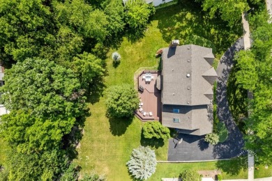 Expanded Cress Creek 2 story on an amazingly wide lot (110' on Cress Creek Country Club in Illinois - for sale on GolfHomes.com, golf home, golf lot