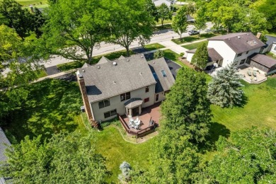 Expanded Cress Creek 2 story on an amazingly wide lot (110' on Cress Creek Country Club in Illinois - for sale on GolfHomes.com, golf home, golf lot
