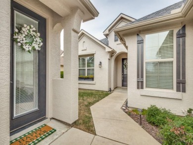 Stunning one story home with a Casita and courtyard in 55+ gated on Wildhorse Golf Club of Robson Ranch in Texas - for sale on GolfHomes.com, golf home, golf lot
