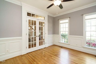 This exceptional property on a private wooded lot in the heart on Devils Ridge Golf Club in North Carolina - for sale on GolfHomes.com, golf home, golf lot