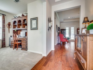 Stunning one story home with a Casita and courtyard in 55+ gated on Wildhorse Golf Club of Robson Ranch in Texas - for sale on GolfHomes.com, golf home, golf lot