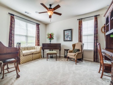 Stunning one story home with a Casita and courtyard in 55+ gated on Wildhorse Golf Club of Robson Ranch in Texas - for sale on GolfHomes.com, golf home, golf lot