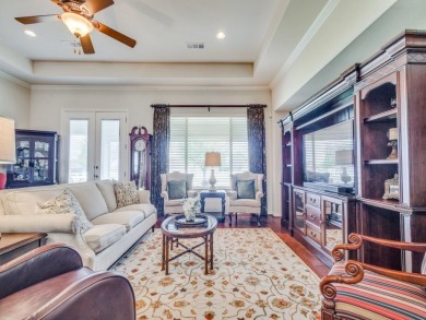Stunning one story home with a Casita and courtyard in 55+ gated on Wildhorse Golf Club of Robson Ranch in Texas - for sale on GolfHomes.com, golf home, golf lot