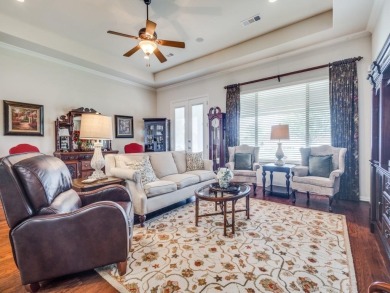 Stunning one story home with a Casita and courtyard in 55+ gated on Wildhorse Golf Club of Robson Ranch in Texas - for sale on GolfHomes.com, golf home, golf lot