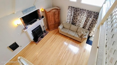 Escape to this cute-as-a-button 3-bedroom, 1-bath chalet with a on The Hideout Golf in Pennsylvania - for sale on GolfHomes.com, golf home, golf lot