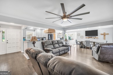 Lakefront Living in Turtle Cove! Welcome to this stunning on Turtle Cove Golf Course in Georgia - for sale on GolfHomes.com, golf home, golf lot