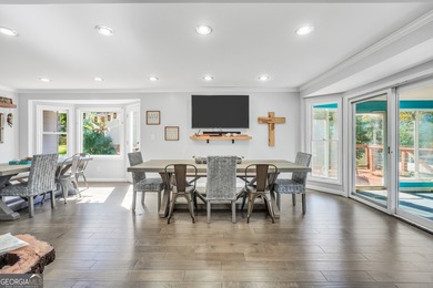 Lakefront Living in Turtle Cove! Welcome to this stunning on Turtle Cove Golf Course in Georgia - for sale on GolfHomes.com, golf home, golf lot