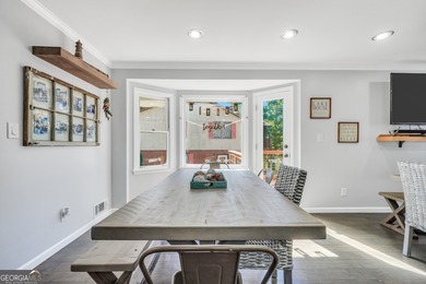 Lakefront Living in Turtle Cove! Welcome to this stunning on Turtle Cove Golf Course in Georgia - for sale on GolfHomes.com, golf home, golf lot